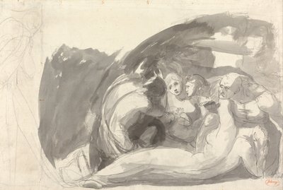 Howard Visiting a Prison by George Romney